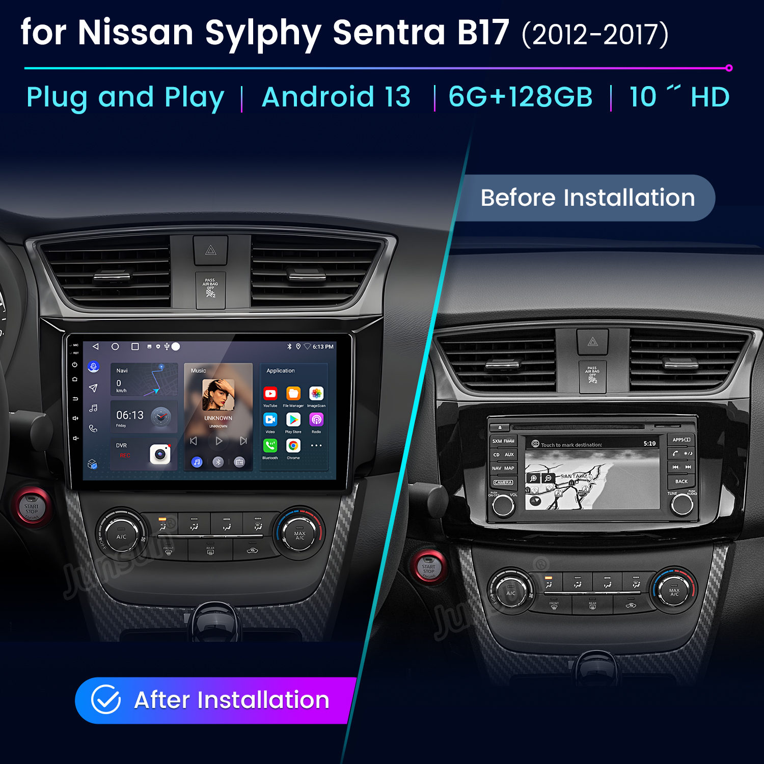Junsun AI Voice Car Stereo Rad - Korean Lifestyle In Hindi 评论和价格