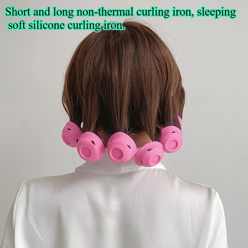 Heatless Soft Sleep Curlers 6  - Sleeping Pack Overnight 评论和价格