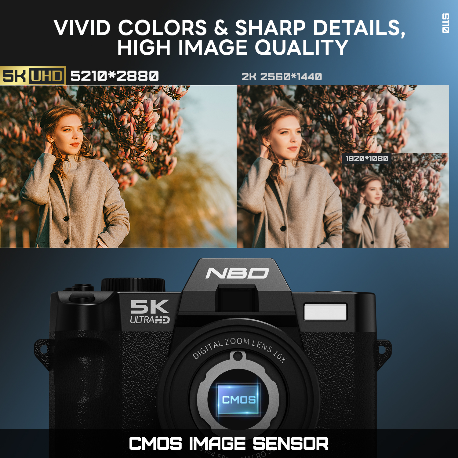 NBD 48MP&4K Digital Cameras fo - Korean Lifestyle Video 评论和价格